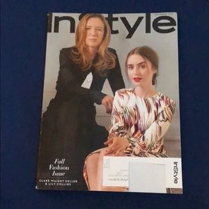 In style magazines.